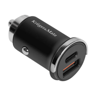 KRÜGER&MATZ Auto punjač Quick Charge 30W USB-A + USB-C