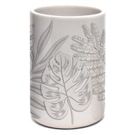 DOUCEUR D'INTÉRIEUR Bijela keramička čaša za četkice za zube Amber