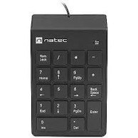 NATEC Tipkovnica NUMERIC GOBY 2, USB, crna