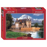 DENIS Puzzle Srednjovjekovne utvrde, 1500 dijelova, 87x57 cm