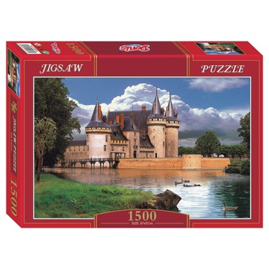 DENIS Puzzle Srednjovjekovne utvrde, 1500 dijelova, 87x57 cm