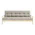 KARUP DESIGN Bež lanena sklopiva sofa 205 cm Knob, 205x95x79 cm