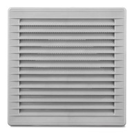 AIRROXY Ventilacijska rešetka s mrežicom 170 x 170 FI 100 RX 02-251, siva