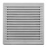 AIRROXY Ventilacijska rešetka s mrežicom 170 x 170 FI 100 RX 02-251, siva