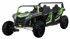 ATV Buggy na akumulator za 4 osobe Racing UTV2000 4x4- zeleni
