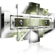 Slika Malachite Flame 100x50