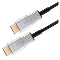 GOOBAY Hibridni optički HDMI AOC kabel s Ethernetom, 8K, 48 Gbit/s, 20 m, pozlaćeni