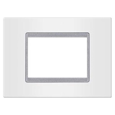 ALING CONEL Modularna dekorativna maska 3M EXP Basic, bijela sa sivim nosačem