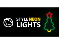 MANTA LED svjetleća oznaka Božićna jelka, 28x16cm, plexi SNL106MT