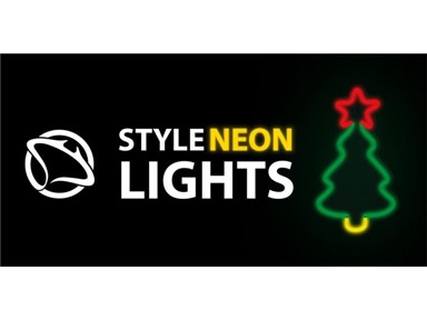 MANTA LED svjetleća oznaka Božićna jelka, 28x16cm, plexi SNL106MT