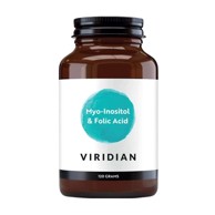 VIRIDIAN Dodatak prehrani Myo-Inositol s folnom kiselinom 120g