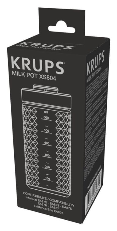 KRUPS Posuda za mlijeko, Intuition XS804000, 600 ml