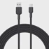 AUKEY Kabel USB-C CB-NAC2, crni, 1.8m, PD 60W, 3A