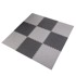 HMS PREMIUM Set podloga puzzle 9 kom, siva