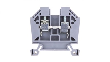2-žilni konektor sabirnice 10 mm² sivi euro