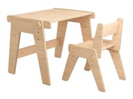 BUSY KIDS Dječji sklopivi rastući stol sa rastućom stolicom