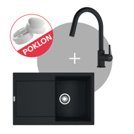 FRANKE Set sudopera MRG 611 s miješalicom Lina Tuš