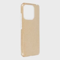 FORCELL Svjetlucava maskica za Xiaomi Redmi 12C, zlatna