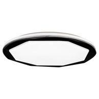 LED stropna svjetiljka Optima, 52W, 480 mm, crna