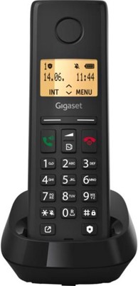 GIGASET Pure 200 bežični telefon, crni