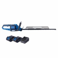 SCHEPPACH Akumulatorske škare za živicu bez četkica BC-HT720-X, set S2
