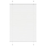 Plisirana roleta bijela 95 x 100 cm (širina tkanine 94,4 cm)