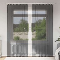 Gotove zavjese 140x245 cm 2kom, crne 