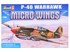 MICRO WINGS Zrakoplov Curtiss P-40 Warhawk 1:144