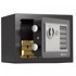 HERZBERG Elektronički digitalni sef Hg-03848 od čelika 17 x 23 x 17 cm