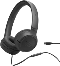 JBL Žične slušalice Tune 530C, USB-C, crne