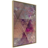 Poster Pink Patchwork II 40x60