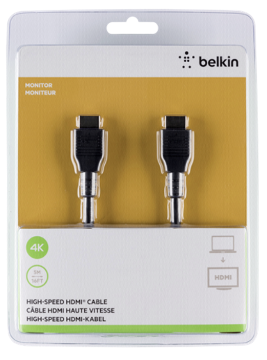 BELKIN Audio video kabel HDMI, 4K, Ultra HD, Compatible, 5m