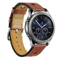 B-STRAP Leather Italy remen za Samsung Gear S3, brown