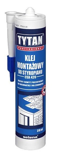 TYTAN Styrofix Montažno ljepilo, 290 ml