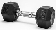 FITMOTIV Gumirana bučica HEX 25 kg