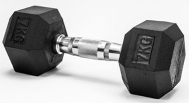 FITMOTIV Gumirana bučica HEX 25 kg