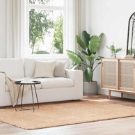 Čupavi tepih s visokim vlaknima NAVARRA bež 160x230cm poliester