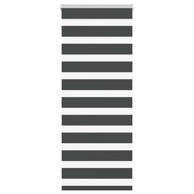 Zavjesa zebra crna 65x100 cm širina tkanine 60,9 cm poliester