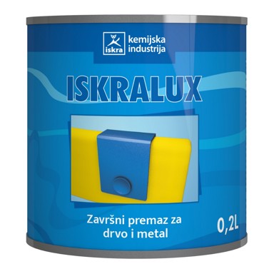 ISKRA Sintetski lak Iskralux ral 3000 crveni 0,20 l