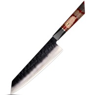 Damaskovski kuhinjski nož Ar-37335 Kiritsuke Kp37335, crveni