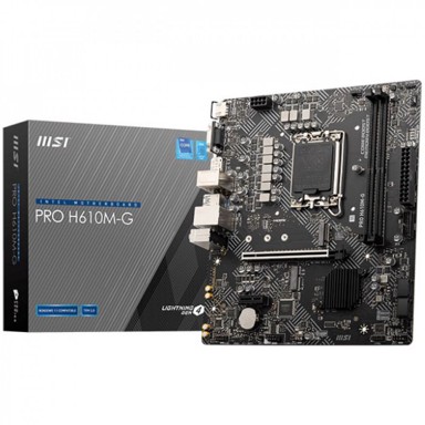 MSI Matična ploča Pro H610M-G, Intel H610, Micro-ATX, s. LGA1700