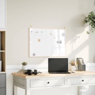 Magnetska ploča s okvirom od punog borovine 80x55 cm