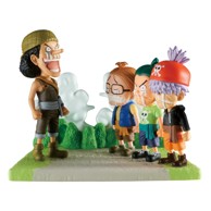 ONE PIECE Figura Log Stories Usopp Pirates, 7 cm