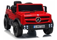 MERCEDES Dječji auto Unimog HM7588, 6V 4Ah, crveni