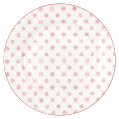 GREEN GATE Porculanski desertni tanjur Laurie, rozi, ⌀ 20,5 cm
