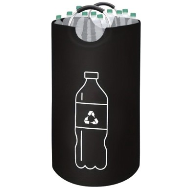 LIVEFY Torba za plastične boce Bottle Bag, 82 L, crna