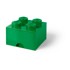 LEGO® Kutija za pohranu s ladicom, zelena