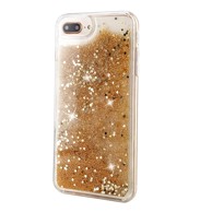 Maskica s tekućim šljokicama za Apple iPhone 6 Plus/iPhone 6s Plus/iPhone 7 Plus/iPhone 8 Plus za zlatna