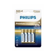PHILIPS Baterija AAA, Premium Alkaline, blister, 4 kom (LR3)