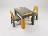 Set dječjeg namještaja, stol i 2 stolic MULTIFUN